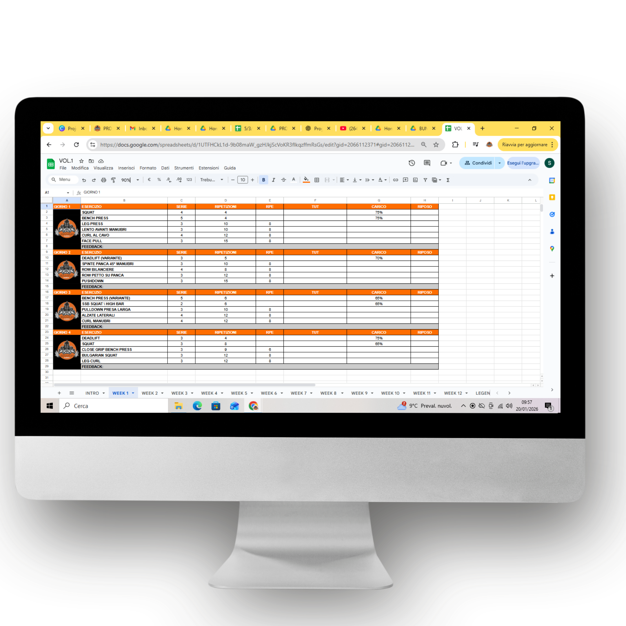 60 WEEKS POWERLIFTING SERIES