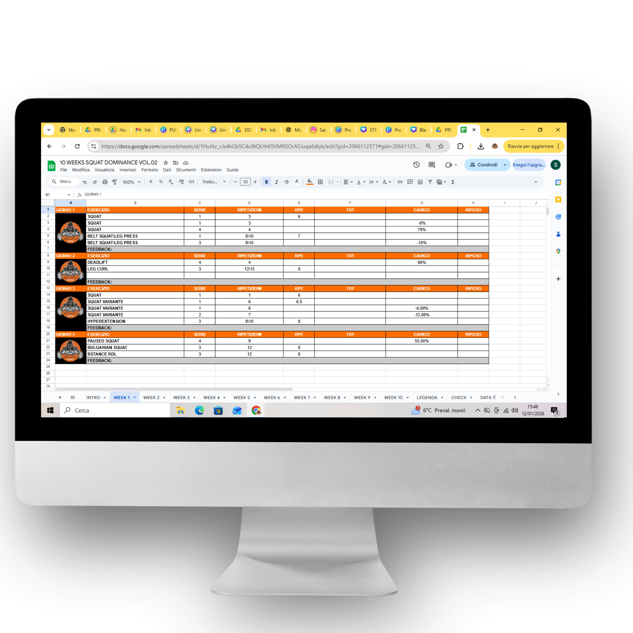 10 WEEKS SQUAT DOMINANCE VOL.02