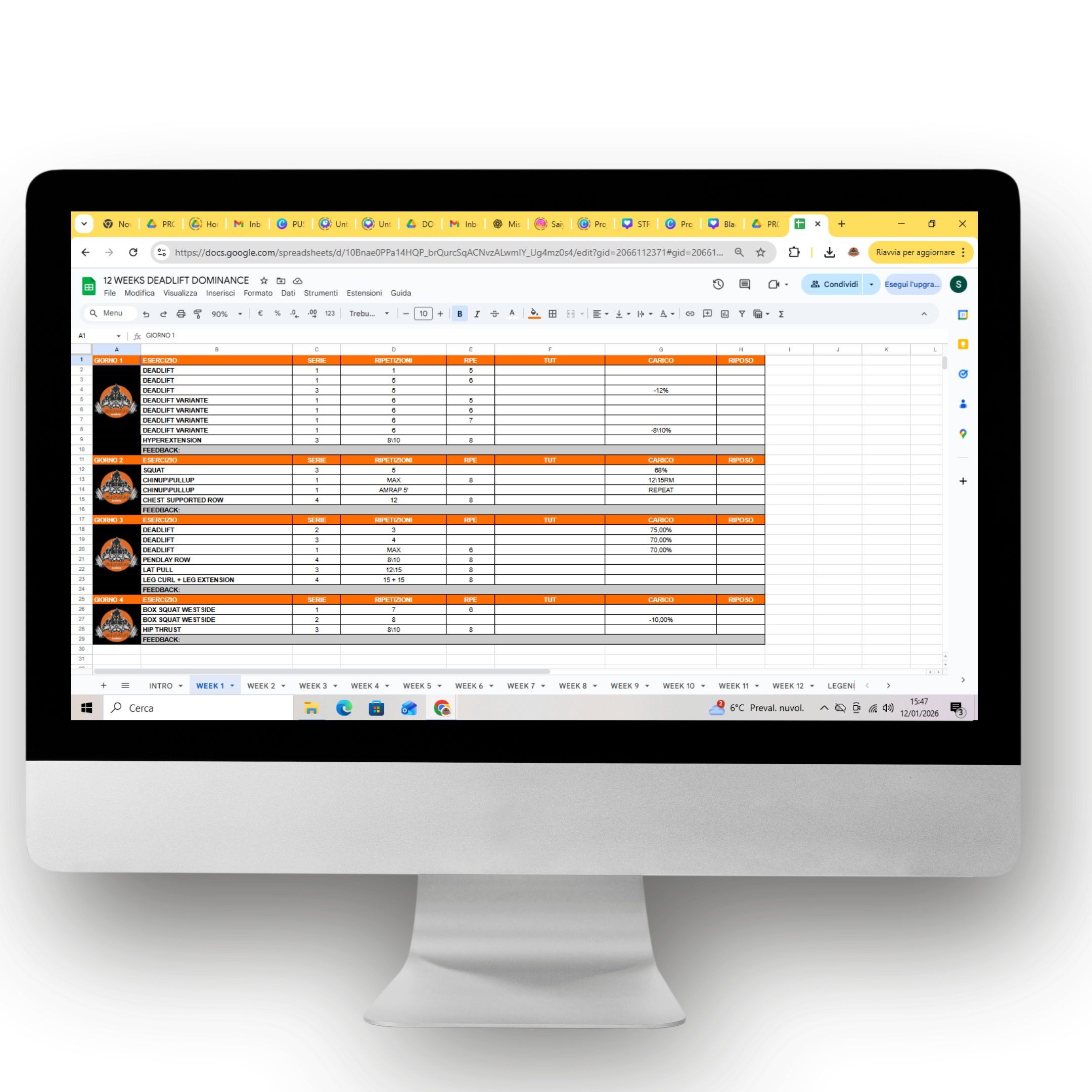 12 WEEKS DEADLIFT DOMINANCE