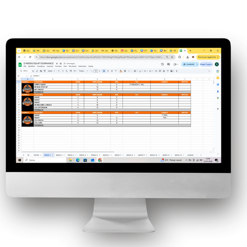 12 WEEKS SQUAT DOMINANCE