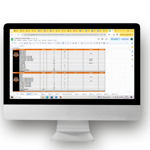 12 WEEKS ULTIMATE FORM