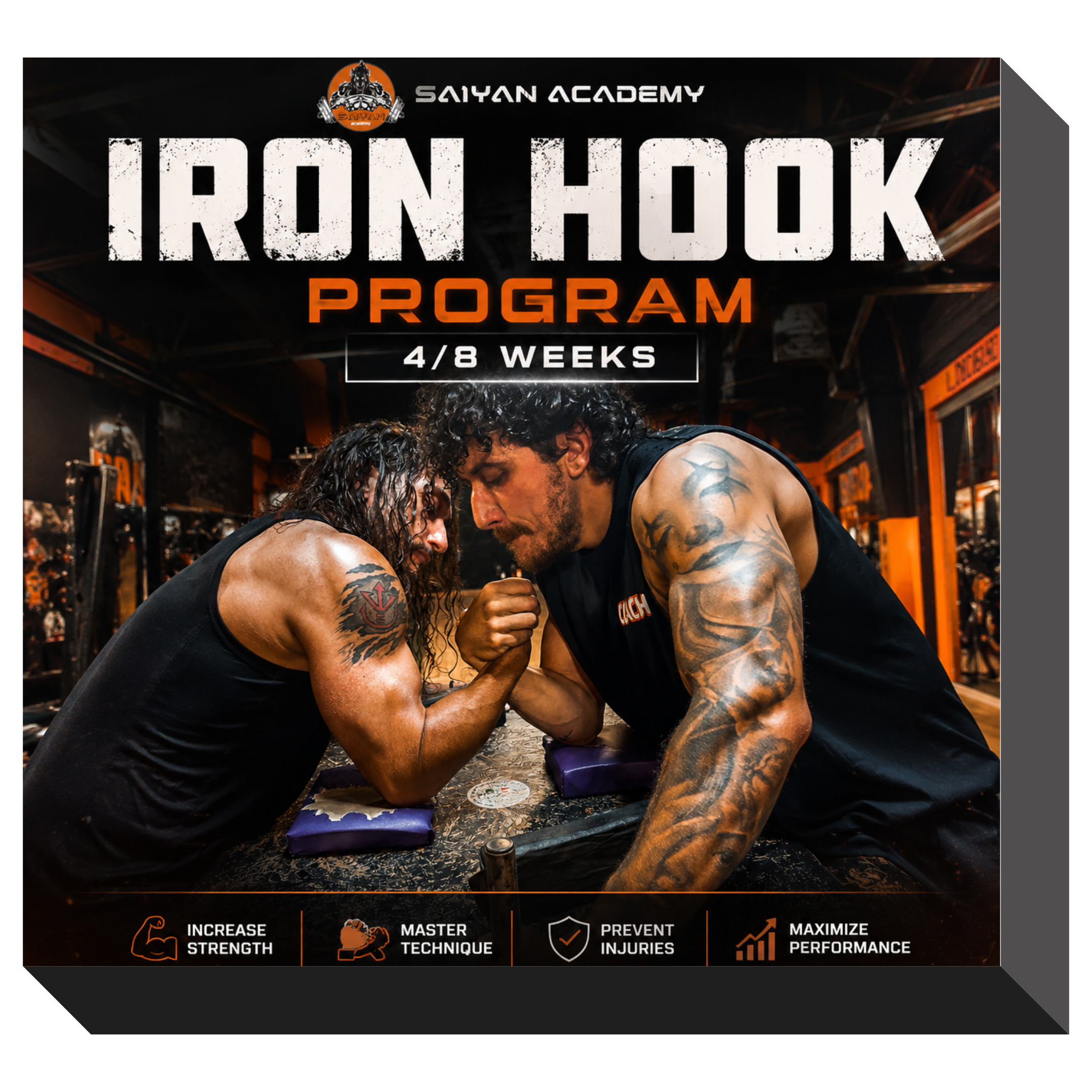 IRON HOOK - 4\8 WEEKS