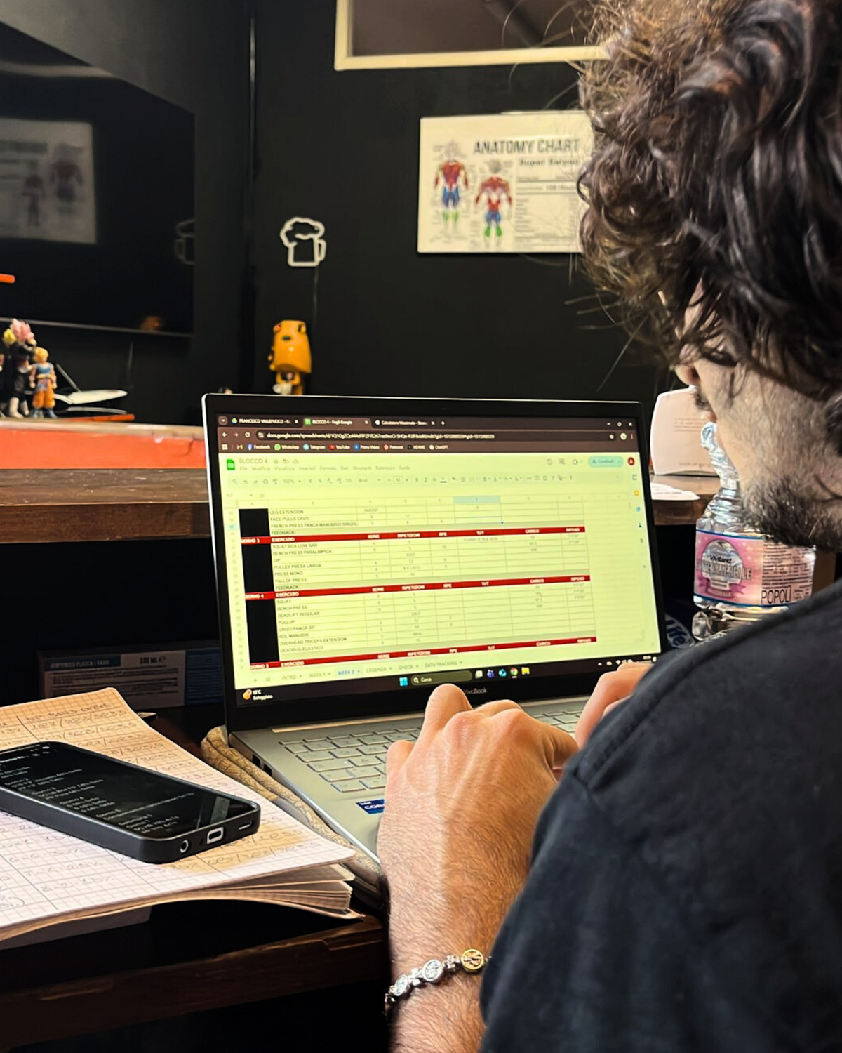 Lavoro di programmazione al computer